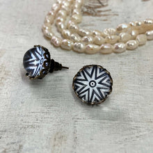 Load image into Gallery viewer, Studs - Hand Carved Block, Rajasthan