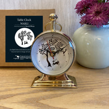 Load image into Gallery viewer, Table Clock - Warli, Deer and Bird