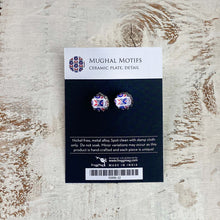 Load image into Gallery viewer, Studs - Mughal Motifs ceramic plate, detail