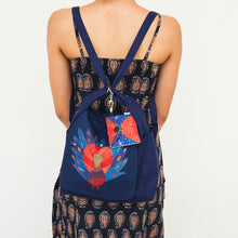 Load image into Gallery viewer, Sling Back Pack - Gond Peacock