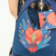 Load image into Gallery viewer, Sling Back Pack - Gond Peacock