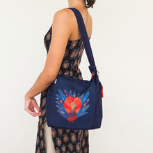 Load image into Gallery viewer, Sling Back Pack - Gond Peacock