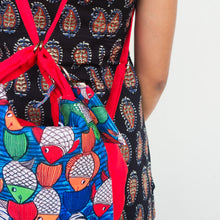 Load image into Gallery viewer, Sling Back Pack - Kalighat Pat - West Bengal
