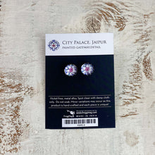 Load image into Gallery viewer, Studs - City Palace, Jaipur, Painted Gateway, detail