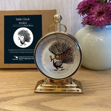 Load image into Gallery viewer, Table Clock - Warli, Peacock