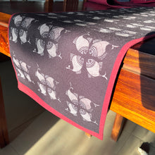 Load image into Gallery viewer, Table Runner - Madhubani Fish 58 X 12 in