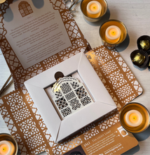 Load image into Gallery viewer, Tea Light Lamp - Jālī ~ Rajputana