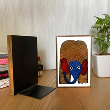 Load image into Gallery viewer, Bookends - Gond Elephants