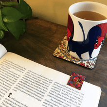 Load image into Gallery viewer, Magnetic Bookmarks set of 2, Bundle of 6 - Indian Memories - Goats, Pondi Masks, Great India, Paper Wind mills and La