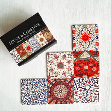 Load image into Gallery viewer, Coasters set of 6 - Palace Walks