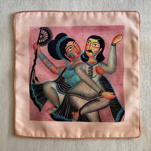 Load image into Gallery viewer, Art Cushion Cover - Kalighat couple