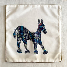 Load image into Gallery viewer, Art Cushion Cover - Bhil Horse, Madhya Pradesh