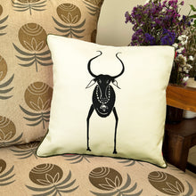 Load image into Gallery viewer, Art Cushion Cover - Muriya Cow, Madhya Pradesh