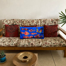 Load image into Gallery viewer, Long Cushion Cover - Gond Fish