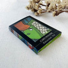 Load image into Gallery viewer, Card Holder - Kalighat Pat (Green)