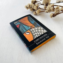 Load image into Gallery viewer, Card Holder - Kalighat Pat (Yellow)