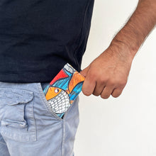 Load image into Gallery viewer, Card Holder - Kalighat Pat (Yellow)