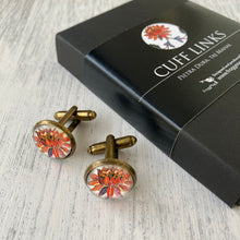 Load image into Gallery viewer, Cufflinks - Taj Mahal Pietra Dura