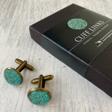 Load image into Gallery viewer, Cufflinks - Shirkha, Naqashi, Kashmir