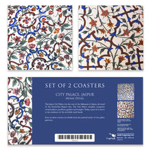 Load image into Gallery viewer, Coasters set of 2 - City Palace, Jaipur