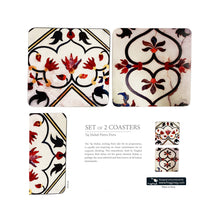 Load image into Gallery viewer, Coasters set of 2 - Taj Mahal