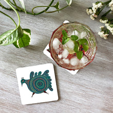 Load image into Gallery viewer, Coasters set of 2 - Bhil Bird and Deer