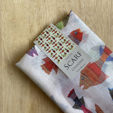Load image into Gallery viewer, Scarf Chanderi - Fish Gond