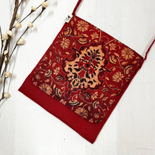 Load image into Gallery viewer, Cross Sling Bag, Karauli Palace, Painted floor detail