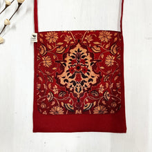 Load image into Gallery viewer, Cross Sling Bag, Karauli Palace, Painted floor detail