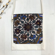 Load image into Gallery viewer, Cross Sling Bag, Tipu Sultan's Summer Palace, Painted wall detail