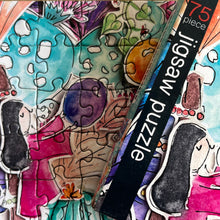 Load image into Gallery viewer, Jigsaw Puzzle 75 Pieces - Bubble Garden