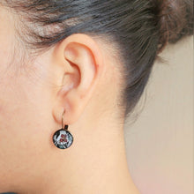 Load image into Gallery viewer, 12 mm Round Lever Back - Tipu Sultan's summer palace, Printed door jamb