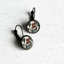 Load image into Gallery viewer, 12 mm Round Lever Back - Tipu Sultan's summer palace, Printed door jamb