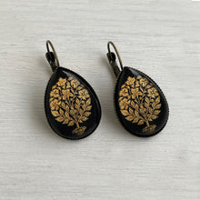 Load image into Gallery viewer, Drop Earrings - Tipu Sultan's Summer Palace, Painted Door Panel