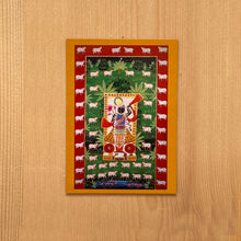 Load image into Gallery viewer, Fridge Magnet Single - Pichwai - Shreenath Ji
