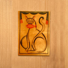Load image into Gallery viewer, Fridge Magnet Single - Kalighat Pat, Cat