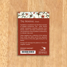 Load image into Gallery viewer, Fridge Magnet set of 4 - Taj Mahal Details