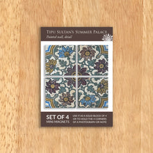 Load image into Gallery viewer, Fridge Magnet set of 4 - Tipu sultan's summer palace. painted wall, detail