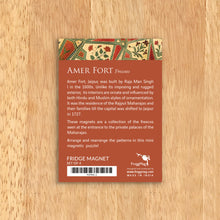 Load image into Gallery viewer, Fridge Magnet set of 4 - Amer Fort Frescoes