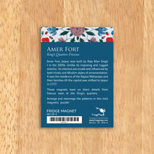 Load image into Gallery viewer, Fridge Magnet set of 4 - Amer Fort, Kings Quarters, Frescoes