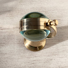 Load image into Gallery viewer, Globe Clock - Painted Medallion, Jaipur