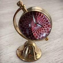 Load image into Gallery viewer, Globe Clock - Painted Dome, Taj Mahal Mosque