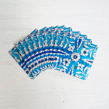 Load image into Gallery viewer, Gift Tag Set of 10 - Blue Pottery (Jaipur)