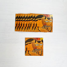 Load image into Gallery viewer, Gift Tag Set of 10 - Kalighat Pat Painting-  West Bengal