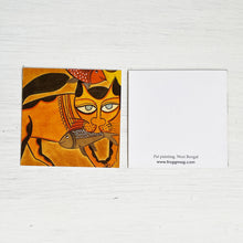 Load image into Gallery viewer, Gift Tag Set of 10 - Kalighat Pat Painting-  West Bengal