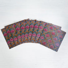 Load image into Gallery viewer, Gift Tag Set of 10 - City Palace Jaipur Lotus