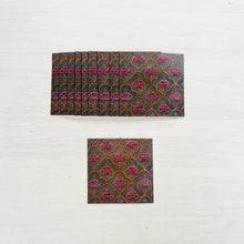 Load image into Gallery viewer, Gift Tag Set of 10 - City Palace Jaipur Lotus