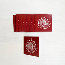 Load image into Gallery viewer, Gift Tag Set of 10 - Alpona (Bengal)