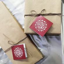 Load image into Gallery viewer, Gift Tag Set of 10 - Alpona (Bengal)
