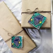Load image into Gallery viewer, Gift Tag Set of 10 - Madhubani Fish
